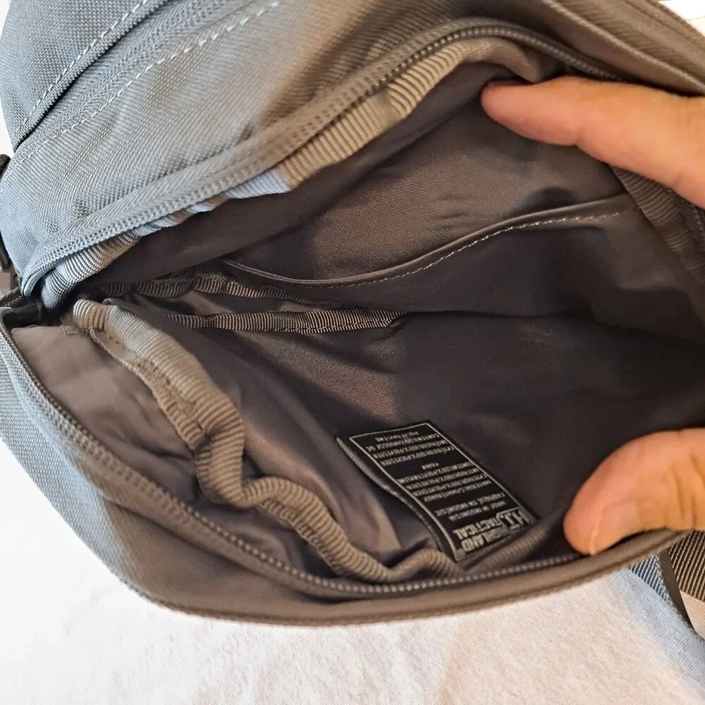 Highland Tactical Expo Molle Webbing Shoulder Bag Mens Backpack Gray